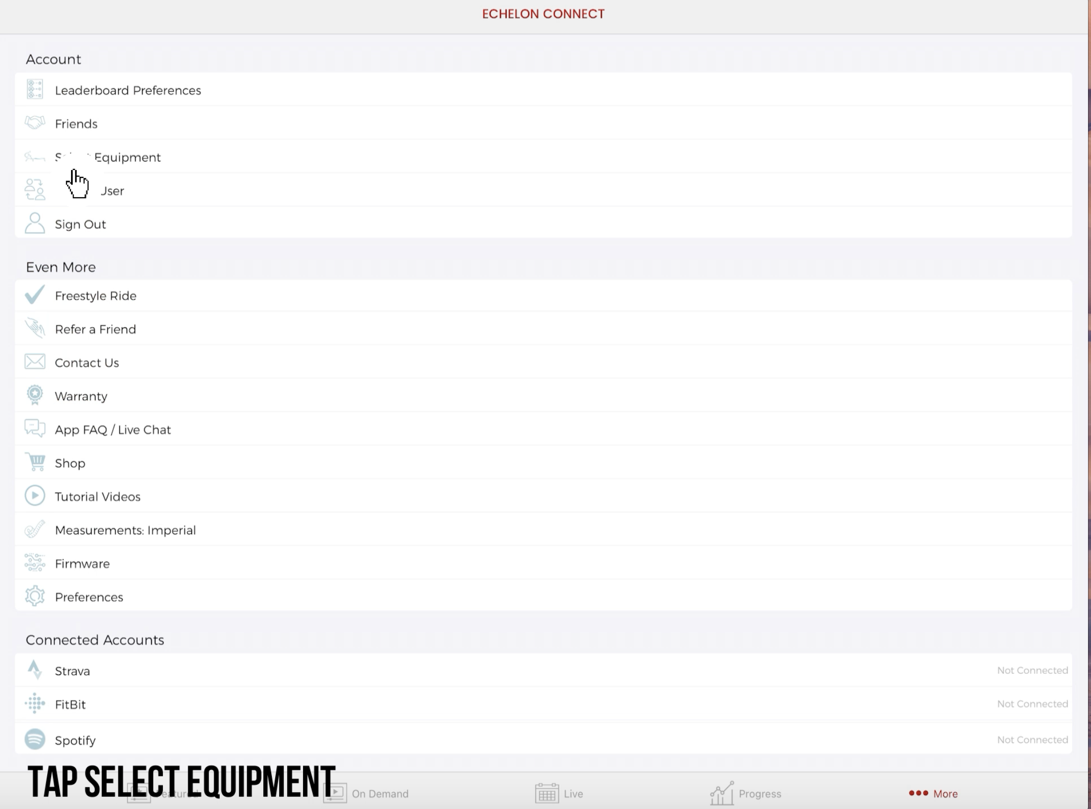 Echelon 2025 strava sync